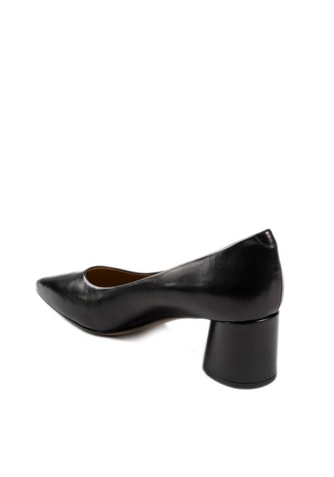 Black 301 leather pump FRANCO RUSSO | 3901NAPPA-NERO